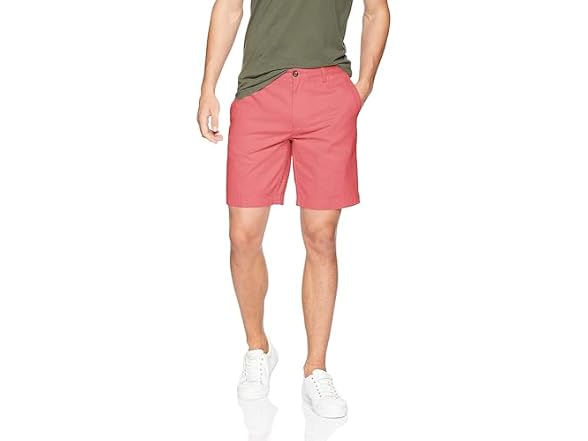 Amazon Essentials Men Slim-Fit 9" Cotton Shorts