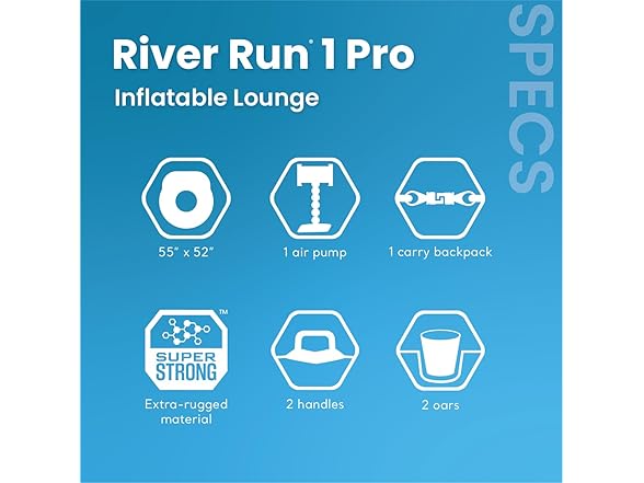 INTEX River Run 1 Pro Inflatable Lounge