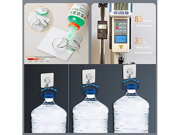 MAGPIE Duty Wall Hooks Self Adhesive Hooks