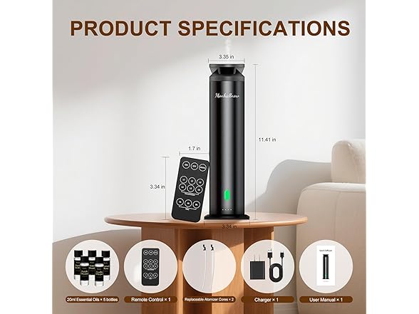 Waterless Scent Diffuser Starter Kit –