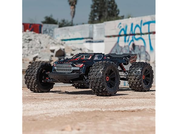 ARRMA RC Truck Speed Monster Truck Black