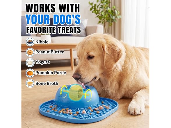 CEBOWA Slow Feeder Dog Bowl
