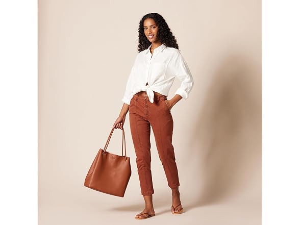 Amazon Essentials Women (14) Stretch Chino Pants