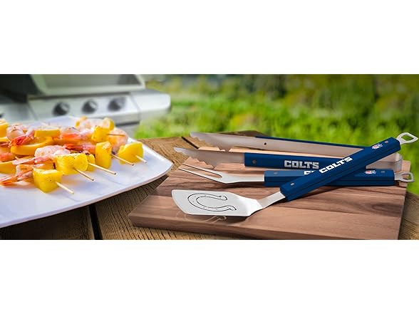 INDIANAPOLIS COLTS 3Piece BBQ Set