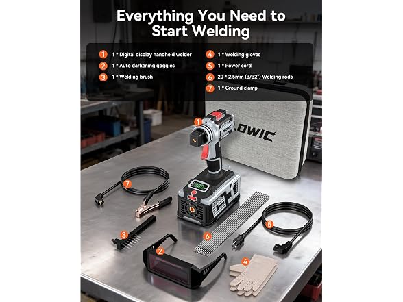 PLOWIC Portable Welding Machine