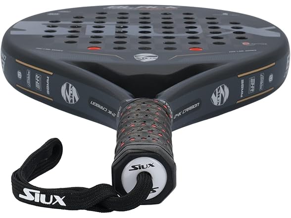 Siux Black Carbon 24K 2022 Padel Racket