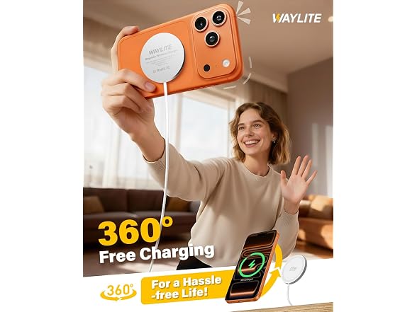 WayLite 25W Wireless MagSafe Charger