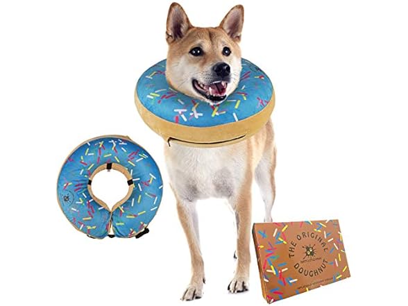 DIRTY LITTLE PAWS Dog Donut Collar