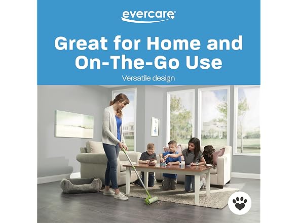 Evercare Large Surface Mega Pet Roller Refil