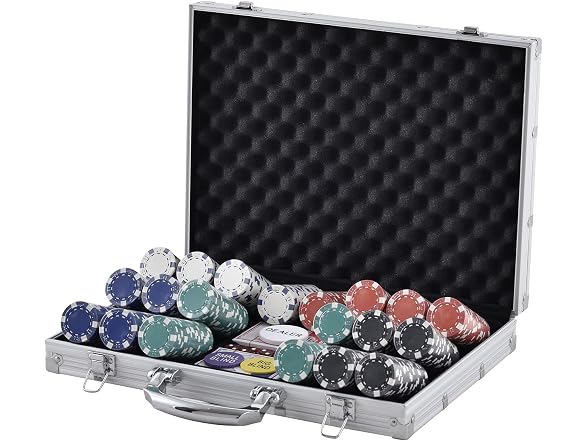 VEVOR Poker Chip Set, 500-Piece Poker