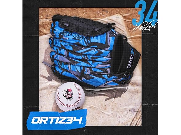 9" Graffiti T-Ball Glove David Ortiz Graffiti