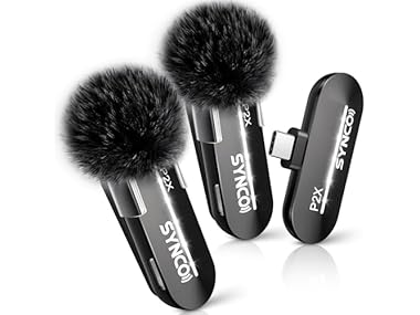 $9.99, Was $49, 79% Off! (NEW) SYNCO Wireless Microphone for USB-C Phones dealfomo