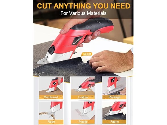 AMZBUY JP-CES-BR1 Cardboard Cutter Brick Red