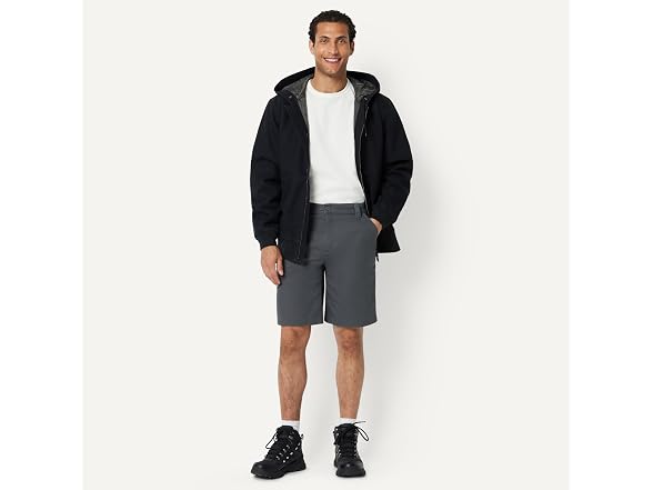 Amazon Basics Men Relaxed Stretch Canvas Shorts