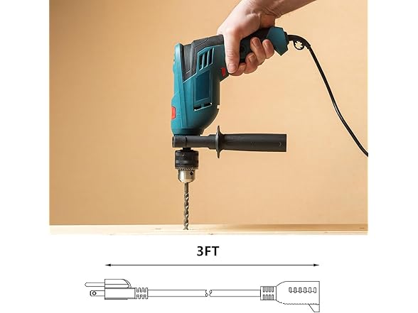 BN-LINK 3ft Indoor Outdoor Ext Cord 16/3 SJTW 2 Pk