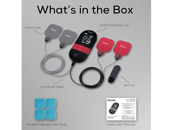 Beurer EM59 TENS EMS Heat Therapy Unit