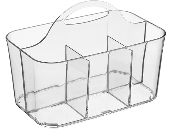 iDesign 4-Section Storage Caddy with Handle