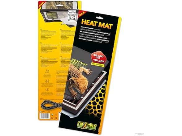 Exo Terra Heat Mat – Self-Regulating Rep