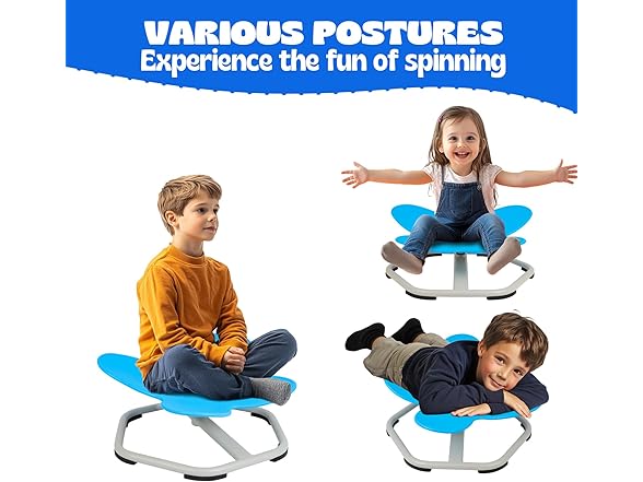 Dollate Sensory Swivel Chair for Kids