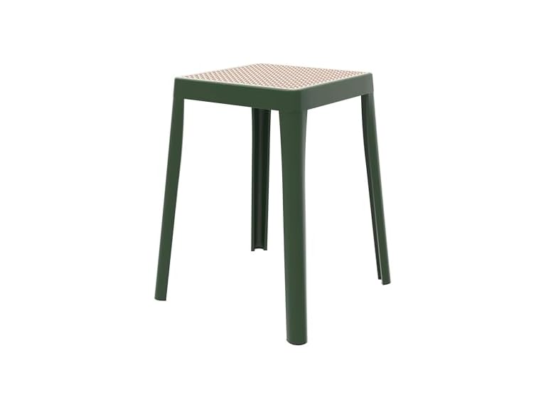 LeisureMod TS12G Teresse Dining Stool Green