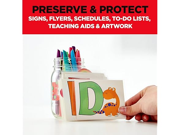 Scotch Thermal Laminating Pouches, 8.9 x