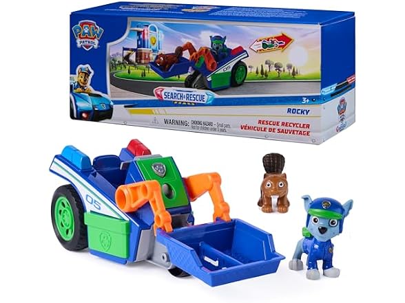 Paw Patrol: Search & Rescue, Rocky Rescue Recycler Vehicle