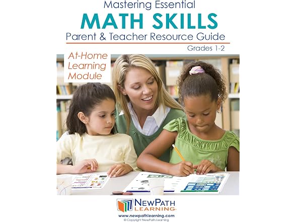 NewPath Mastering Essential Math Skills Kit - Grade 1-2