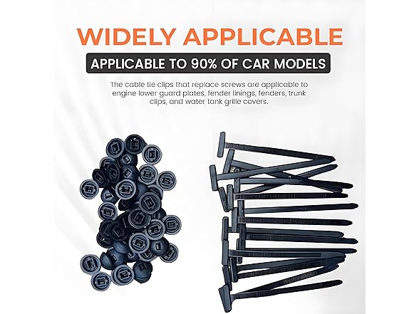 FXiaoy AAP-Auto-061 150PCS Cable Tie Buckle