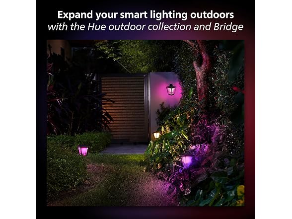 Philips Hue Outdoor 16-Foot Smart LED Light Strip, 2 Pack