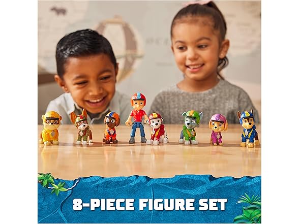 Paw Patrol: Jungle Pups Action Figures