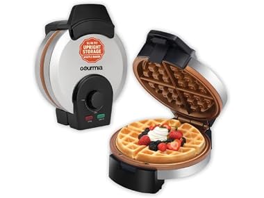 $19.99, Was $49.99, 60% Off! Gourmia Belgian Waffle Maker dealfomo