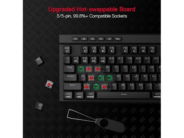 Redragon K580 PRO Wireless RGB Gaming Keyboard