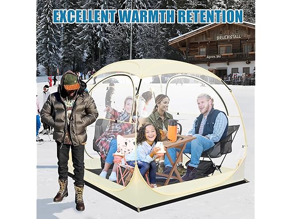 Pop-Up Sports Shelter Tent (1-6 Person)