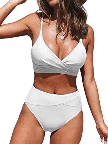 CUPSHE Two Piece High Waisted Swimsuit - Gallery 37