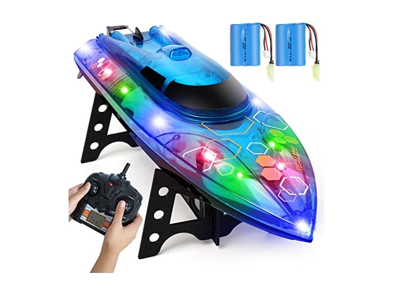 Zyerch RC Boat with LED Light