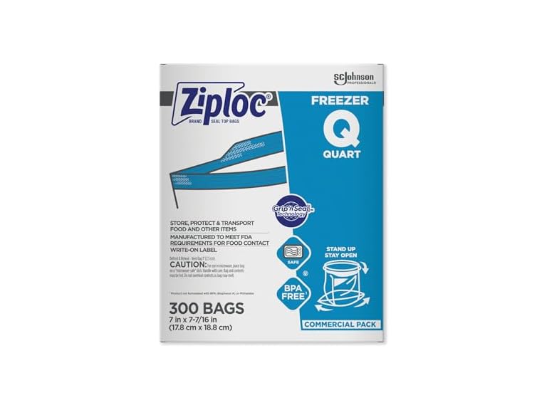 Ziploc Ziploc 696187 Double Zipper Freezer