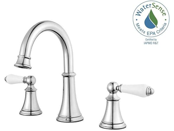 PFISTER COURANT 8 in. Widespread 2-Handle Bathroom Faucet