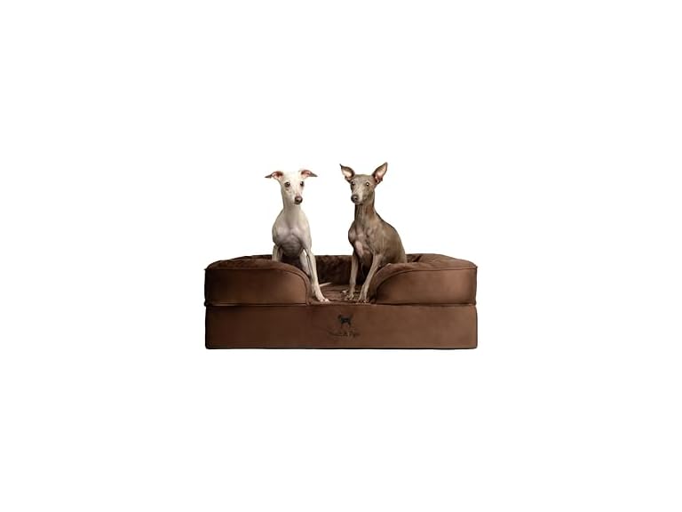 NOAH & PAW SO-VE-BR-L L NOAH & PAW Dog Bed - Sofa Br
