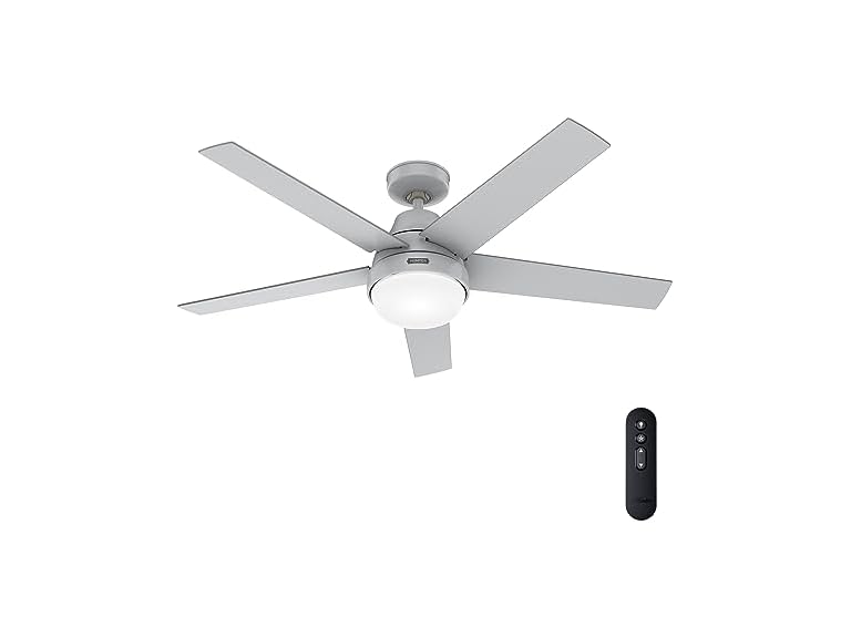 Hunter Fan CC52614-A 52" w/ Light & Remote, Dove Grey