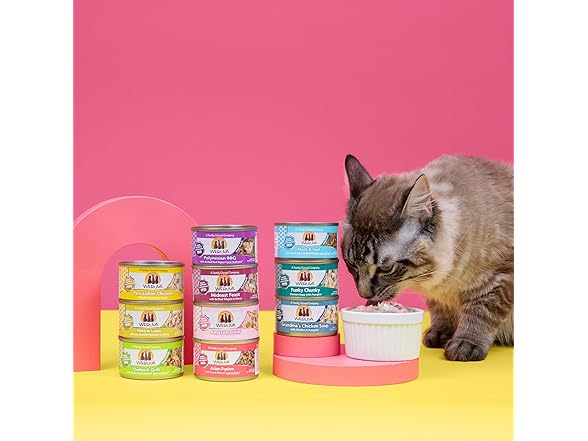 24PK Weruva Classic Cat Food, Paw Lickin’ Chicken