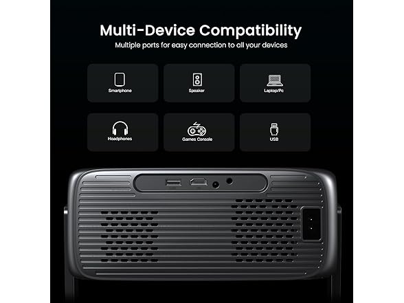 HAPPRUN 2000 ANSI Google TV Projector