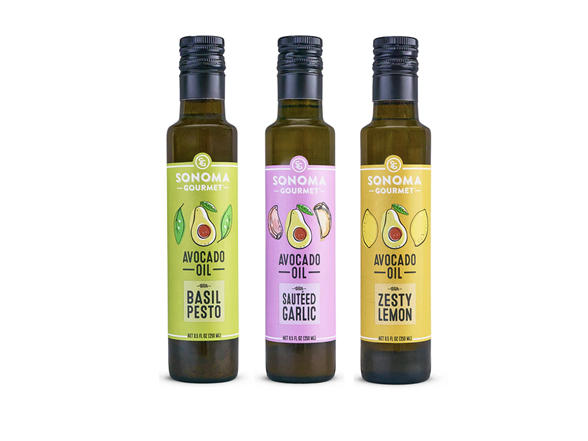(3pk) Sonoma Gourmet Avocado Oils Variety