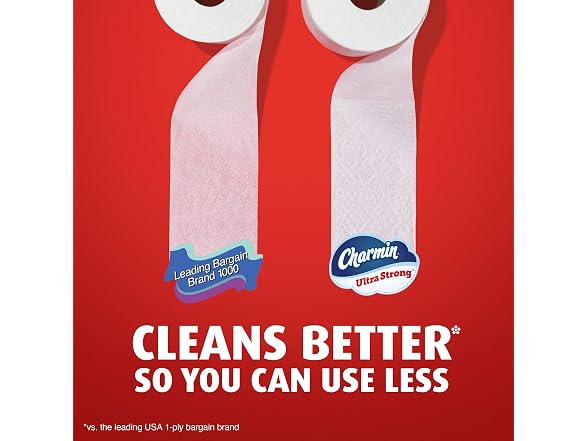 Charmin Ultra Strong Toilet Paper 12 Mega Rolls