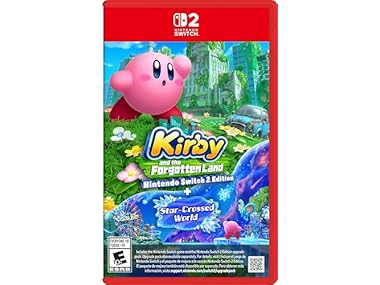 $64.99, Was $79.99, 18% Off! Kirby and the Forgotten Land  + Star-Crossed World – Switch 2 dealfomo