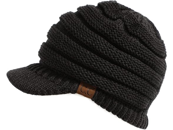 C.C Women (OS) Hatsandscarf Exclusives Knit Grey