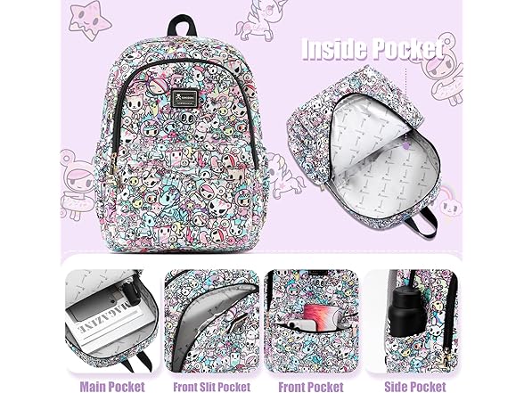 Tokidoki Unicorno School Backpack for Women