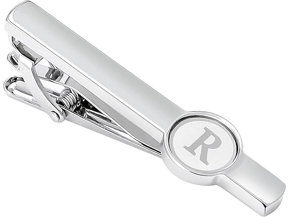 GWD Silver Initial Cufflinks (R)