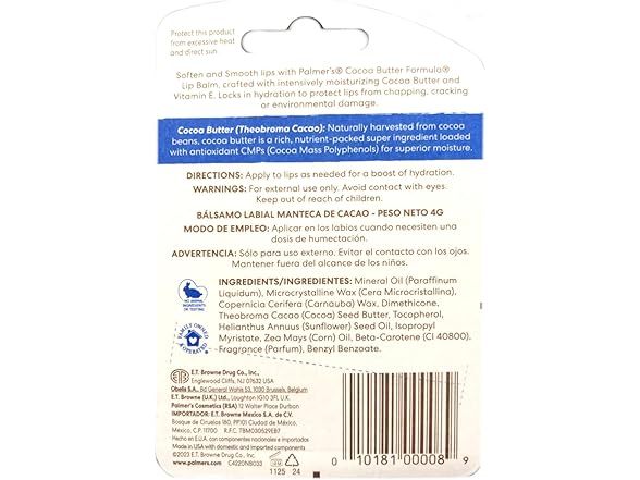 Palmer's Cocoa Butter Formula Lip Balm 0.15 oz