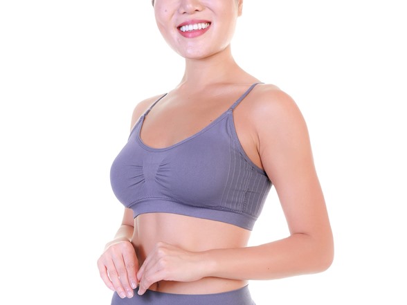 Angelina Seamless Wireless Bralette with Removable Pads (6-Pack)