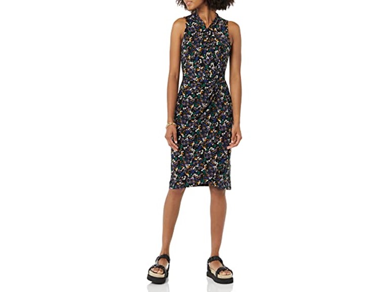 Black, Ditsy Floral